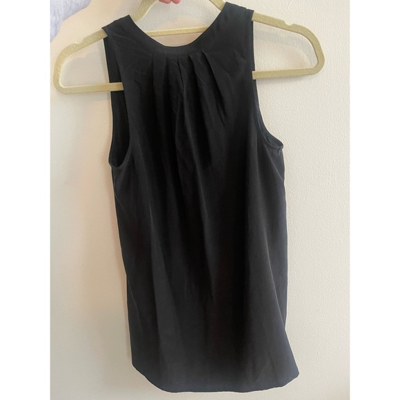 NWOT Joie Silk Aruna Blouse / Sleeveless Top , Black , Size XXS Never been Worn - Picture 5 of 7